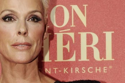 Busenwunder Brigitte Nielsen wurde angefahren.