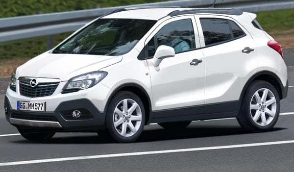 So könnte der Opel Mokka aussehen - ein kleines SUV auf Corsa-Basis. (Illustration: Auto Bild)