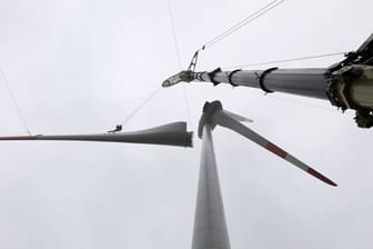 Windrad: Der Ausbau der Ökoenergie läuft noch nicht rund