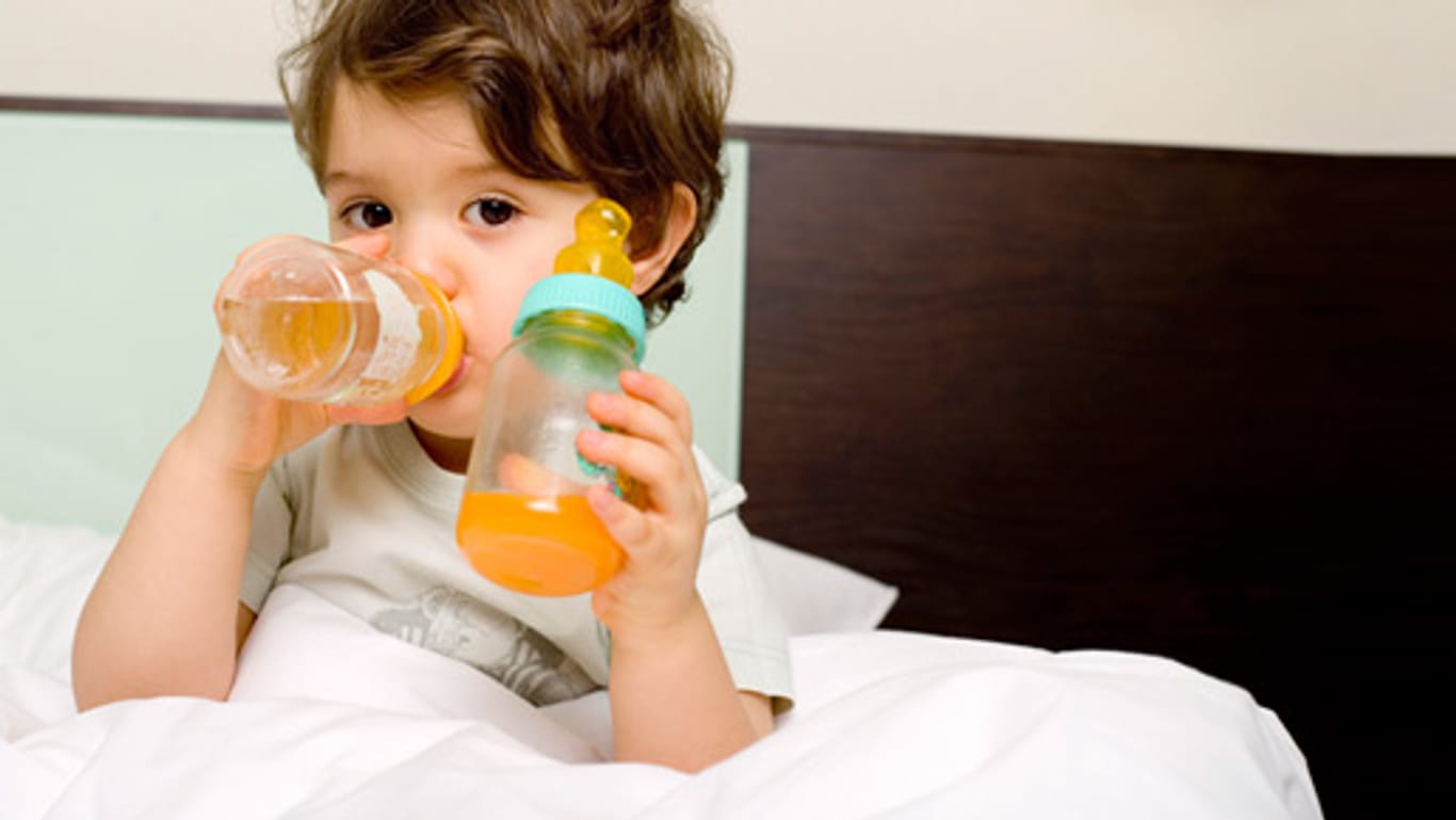 Babysäfte sind überflüssig und als Durstlöscher ungeeignet.