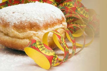 Ob mit Marmelade gefüllt oder pur: Krapfen ist immer ein Genuss