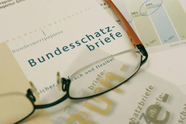 Viele Schatzbriefe liegen auf Konten der Finanzagentur
