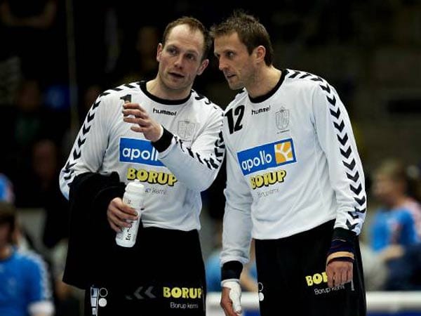 Steiner Ege (rechts im Bild/ AG Kopenhagen) erklärte unlängst seinen Rücktritt aus der Nationalmannschaft Norwegens. Sein Clubkamerad Kasper Hvidt kehrte der dänischen Auswahl bereits 2010 den Rücken zu.