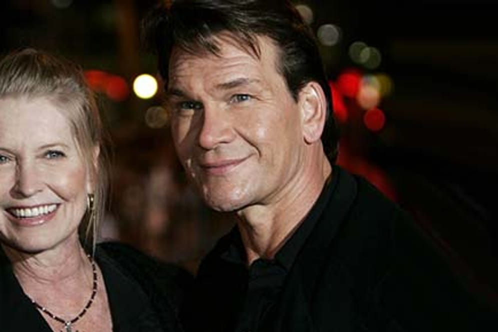 Lisa Niemi und Patrick Swayze