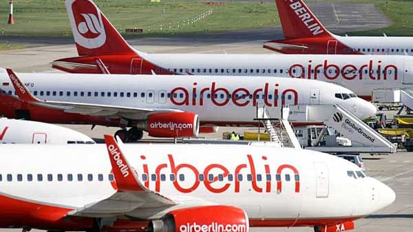 Maschinen der Air Berlin (Archivfoto): Den Abschied von "ihrer" Airline nahmen viele Berliner schwer.