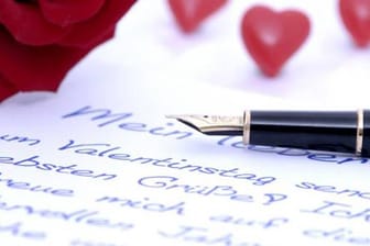 Ein handgeschriebener Liebesbrief trifft immer ins Herz