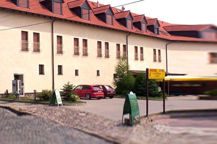 Das "Hotel Zum Abschlepphof" in Leipzig