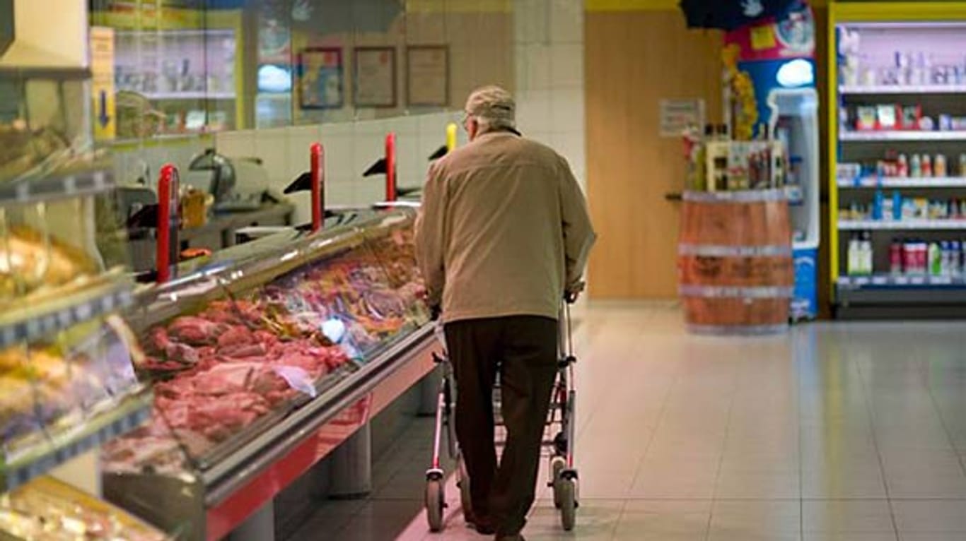 Erhöhte Lebensmittelpreise treffen vor allem Rentner