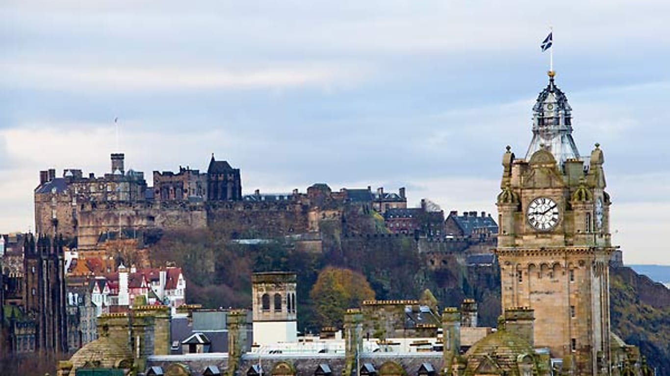 Die schottische Hauptstadt Edinburgh