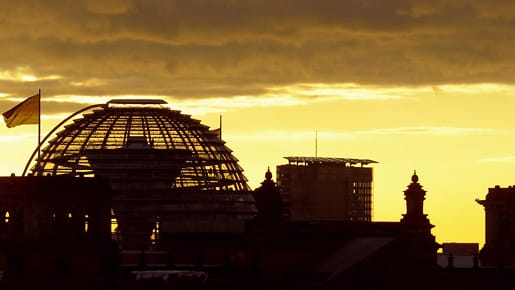 Die deutsche Wirtschaft hält sich gut in der Krise