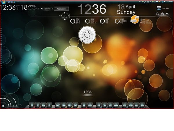 Gratis-Download Rainmeter-by-aTastyAsian.