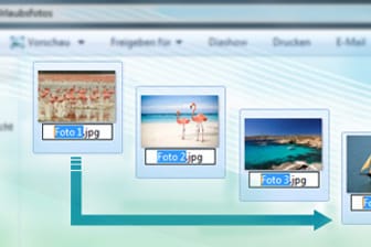 Im Windows Explorer mehrere Dateien in einem Rutsch umbenennen.