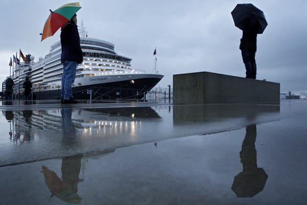 Die Queen Elizabeth besuchte im Januar Hamburg