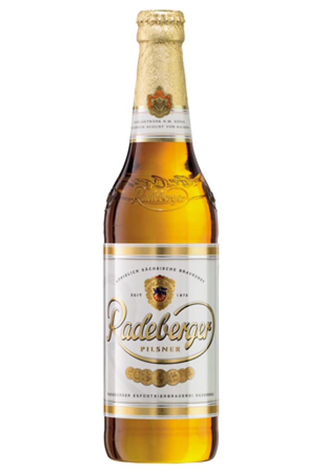 Radeberger-Flasche