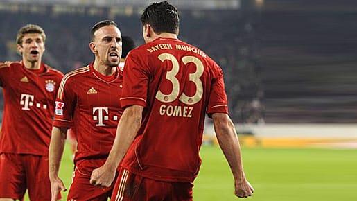 Jubeltraube: Der FC Bayern München wird auch in der Rückrunde Grund zum Feiern haben. Jubeltraube: Der FC Bayern München wird auch in der Rückrunde Grund zum Feiern haben.