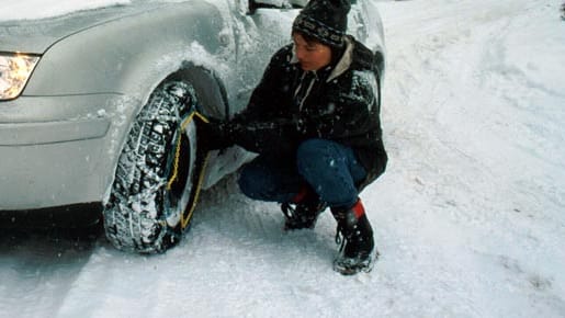 Manchmal reichen Schneeanfahrhilfen nicht aus