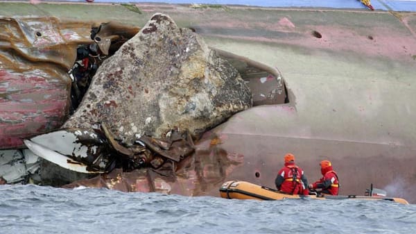 Havarie der "Costa Concordia"