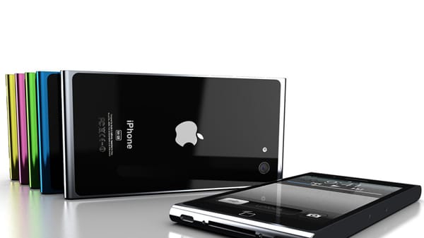 NAK Phone Design sieht die Entwicklung des iPhone 5 eher in Richtung iPod fortschreiten. So soll es demnach mehrere Farbvarianten zur Auswahl geben.