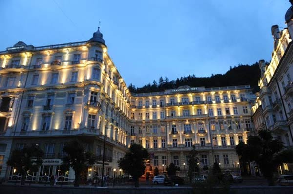 Das Karlsbader Grandhotel Pupp diente 2006 als Kulisse zum Bond-Streifen "Casion Royale".