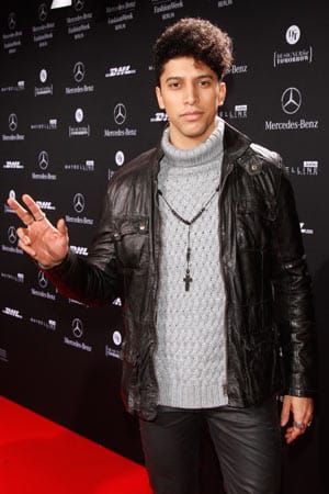 Sänger und Wahl-Berliner Andreas Bourani war ebenfalls Gast auf der Fashion Week.