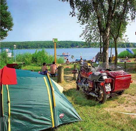 Direkt am Templiner See liegt die Anlage - ideal für unzählige Ausflugsmöglichkeiten zu Wasser und an Land.