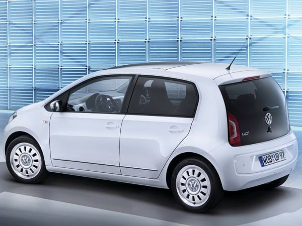 VW zeigt die fünftürige Version seines Kleinstwagens up!