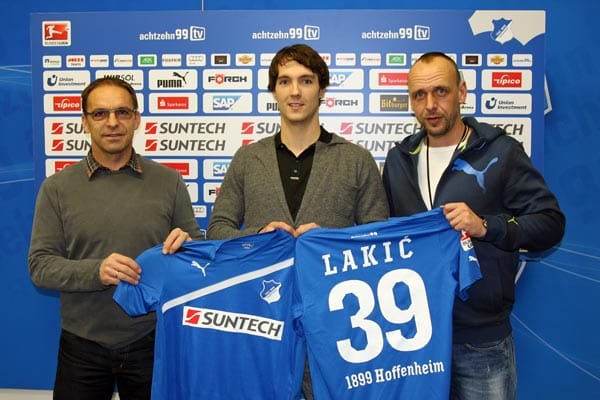 Angreifer Srdjan Lakic wechselt auf Leihbasis vom VfL Wolfsburg zur TSG 1899 Hoffenheim. Nach bestandener sportärztlicher Untersuchung bleibt der 28-Jährige zunächst bis zum Saisonende.