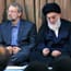 Müde Mullahs bei einem Empfang Khameneis: Das Regime ist in etwa so marode wie das der Sowjetunion in den 80er Jahren, glaubt Iran-Experte Giorgio Franceschini von der Hessischen Stiftung Friedens- und Konfliktforschung.