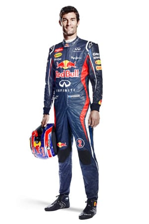Der Australier Mark Webber ist Vettels Teamkollege am Steuer des RB8.