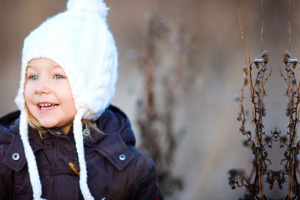 Frische Luft ist für Kinder auch bei frostigen Temperaturen wichtig.