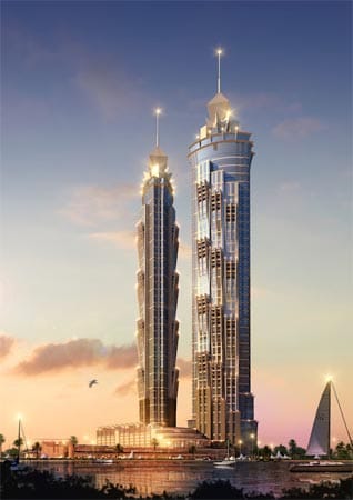 Im Oktober will die Marriott-Gruppe in Dubai das höchste Hotel der Welt eröffnen.