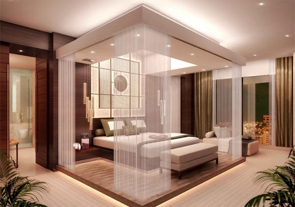 Presidential Bedroom: Das Hotel soll im Oktober 2012 eröffnen, zunächst allerdings nur mit 807 von insgesamt 1608 Zimmern.