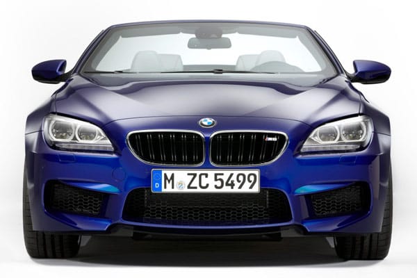 Der neue BMW M6 steht auch als Cabrioversion auf der Messe in Genf.