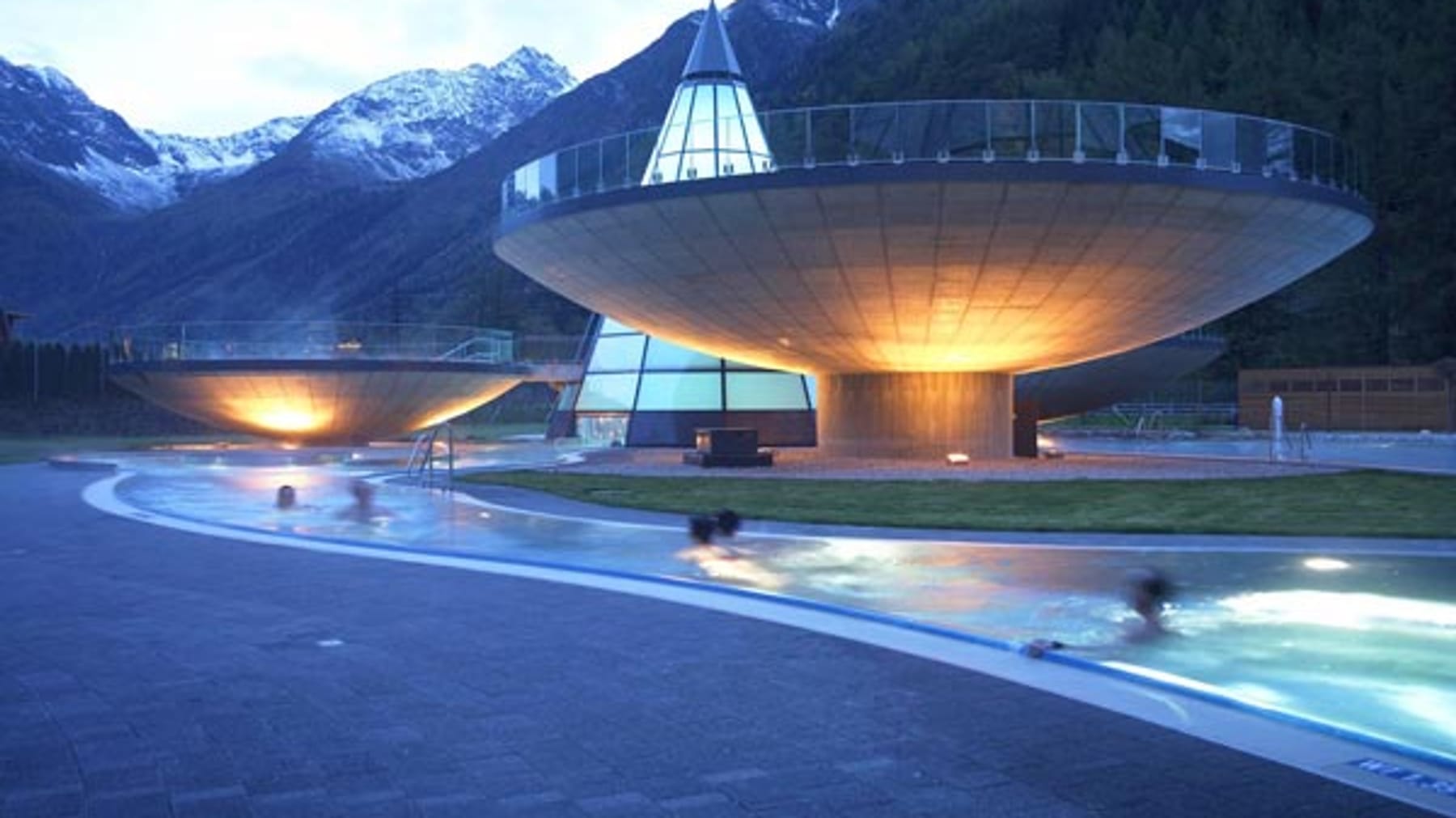Die ausgefallensten Thermen Europas