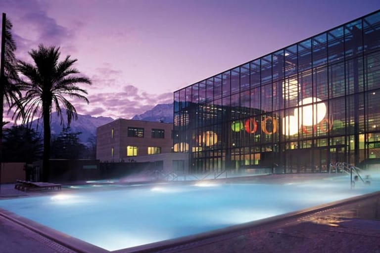 "Therme Meran" in Südtirol, Italien