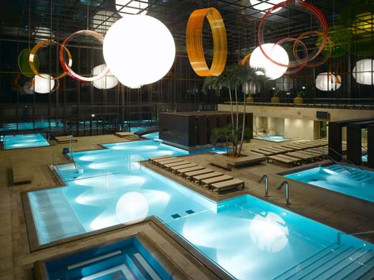 "Therme Meran" in Südtirol, Italien