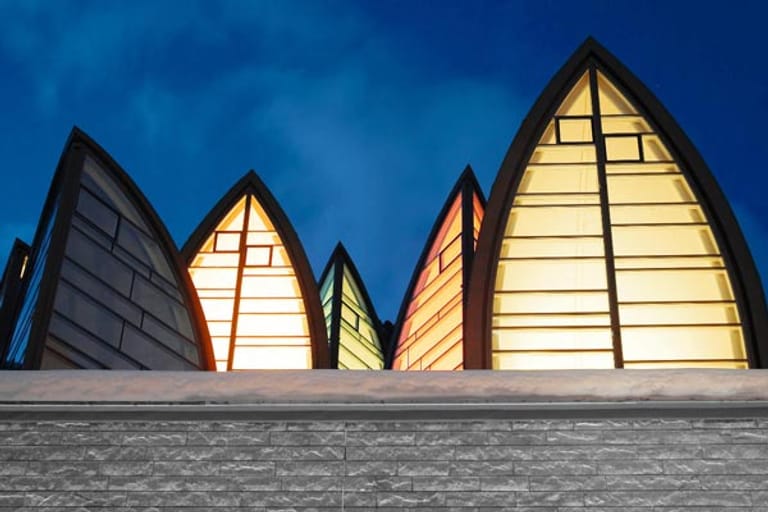 "Tschuggen Grand Hotel" in Arosa, Schweiz