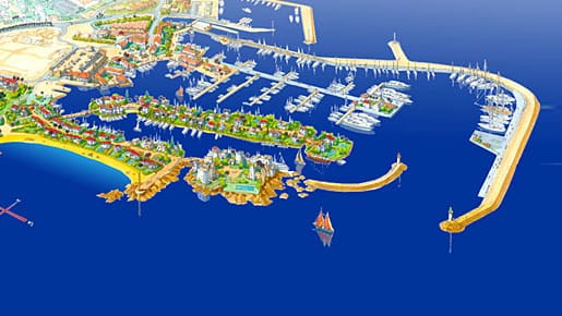 So soll Limassol Marina aussehen