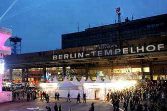 Der alte Flughafen Tempelhof beherbergt das Berlin Festival