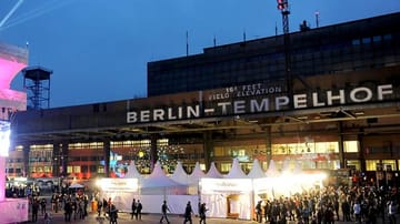 Der alte Flughafen Tempelhof beherbergt das Berlin Festival