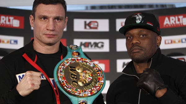 Dereck Chisora hätte gerne Vitali Klitschkos WBC-Gürtel.