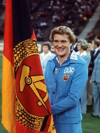 Ulrike Tauber gewann für die DDR in Montreal eine Gold- (400 Meter Lagen) und eine Silbermedaille (200 Meter Schmetterling).