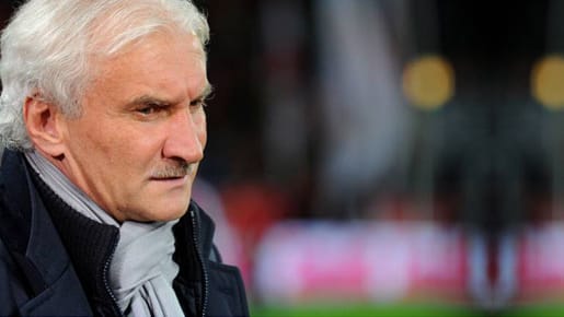 Rudi Völler zeigte sich wenig taktvoll vor den TV-Kameras.