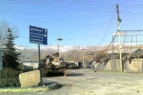 Panzer vor Damaskus