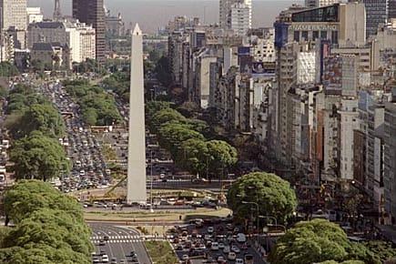 Die Avenida 9 de Julio