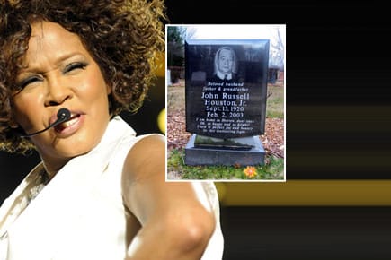 Die Soul-Diva Whitney Houston wird am Samstag neben ihrem Vater beigesetzt.