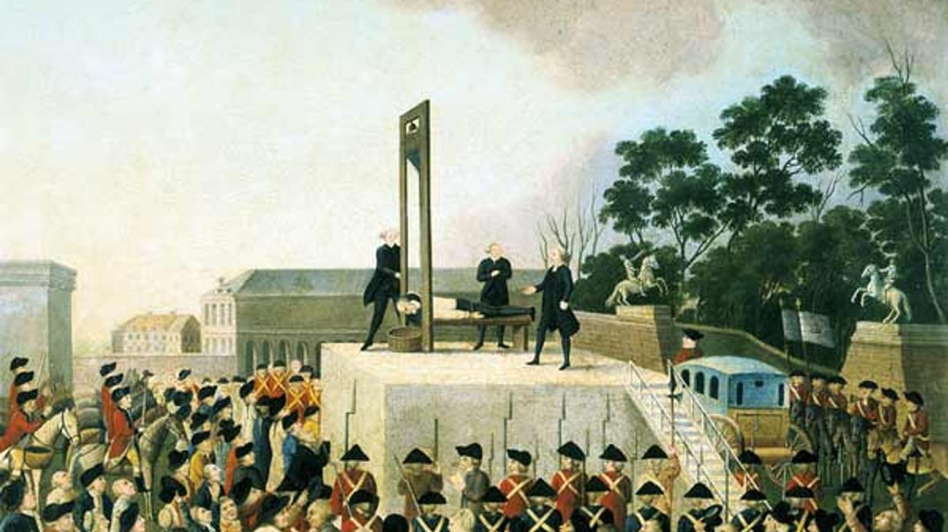 Hinrichtung des französischen Königs Ludwig XVI. am 21. Januar 1793