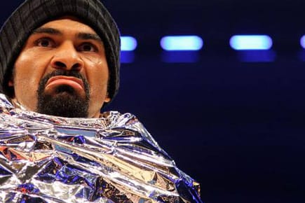 David Haye - hier vor seinem Kampf gegen Wladimir Klitschko.