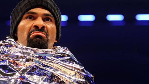 David Haye - hier vor seinem Kampf gegen Wladimir Klitschko.