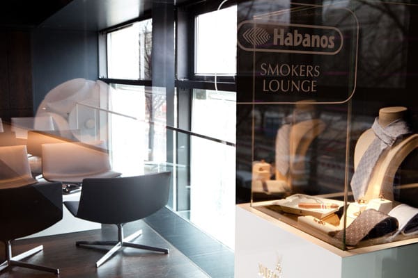 Smokers-Lounge im Berlin Moscow